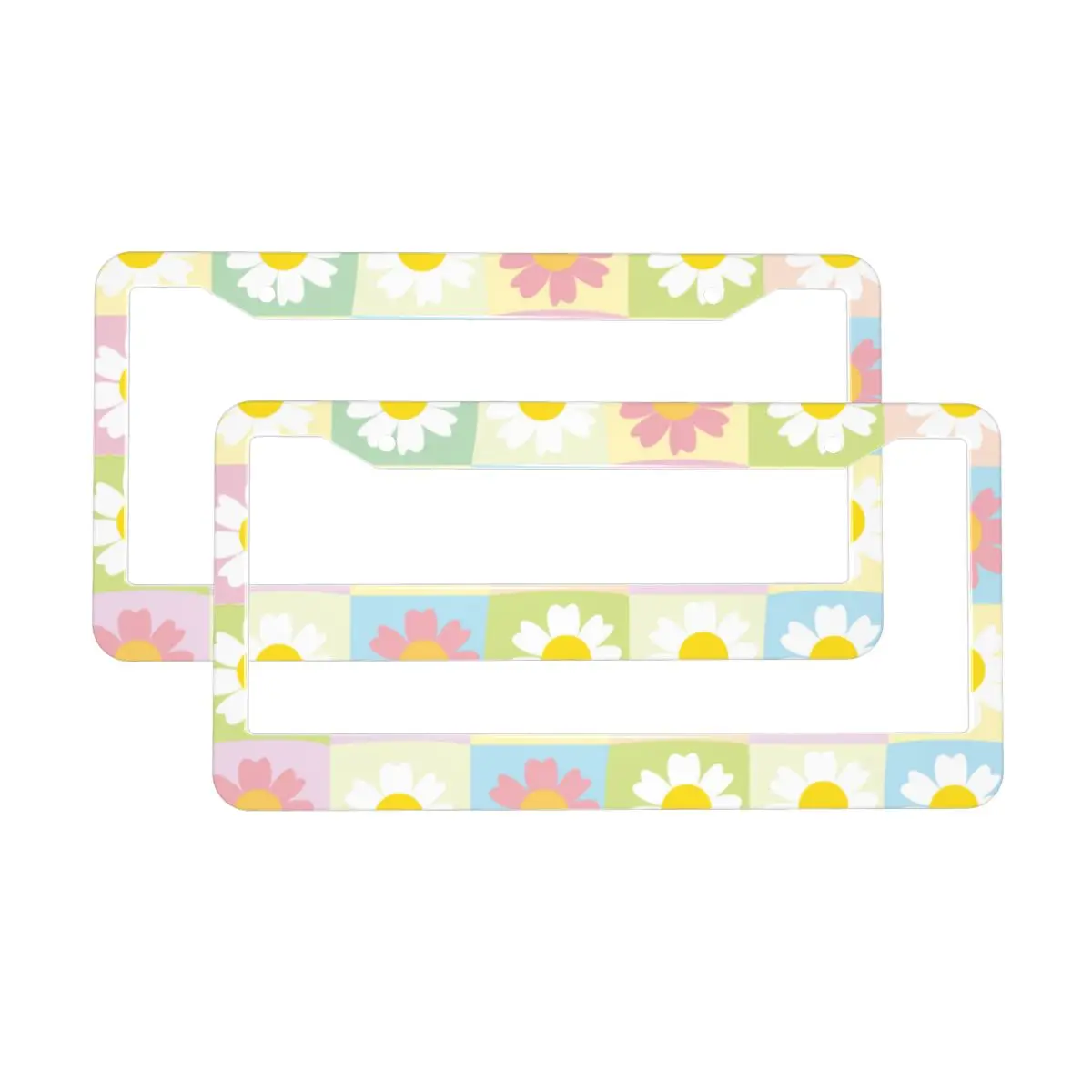 

Universal Aluminum Alloy US Car License Plate Frame Cover Auto Accessory Waterproof Number Plate Holder Car plate frame