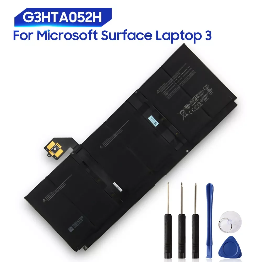 

Replacement Battery For Microsoft Surface Laptop 3 Laptop3 1868 1867 G3HTA052H Genuine Tablet Battery 6041mAh