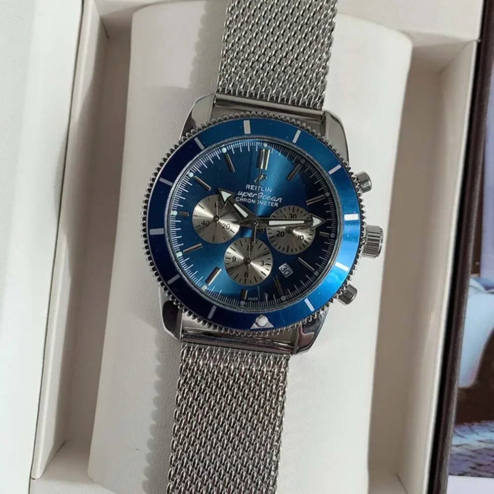 

2023 New AAA+ Breitling Watches For Sports Mens Multifunction High Business Automatic Date WristWatch Quality Chronograph Clocks