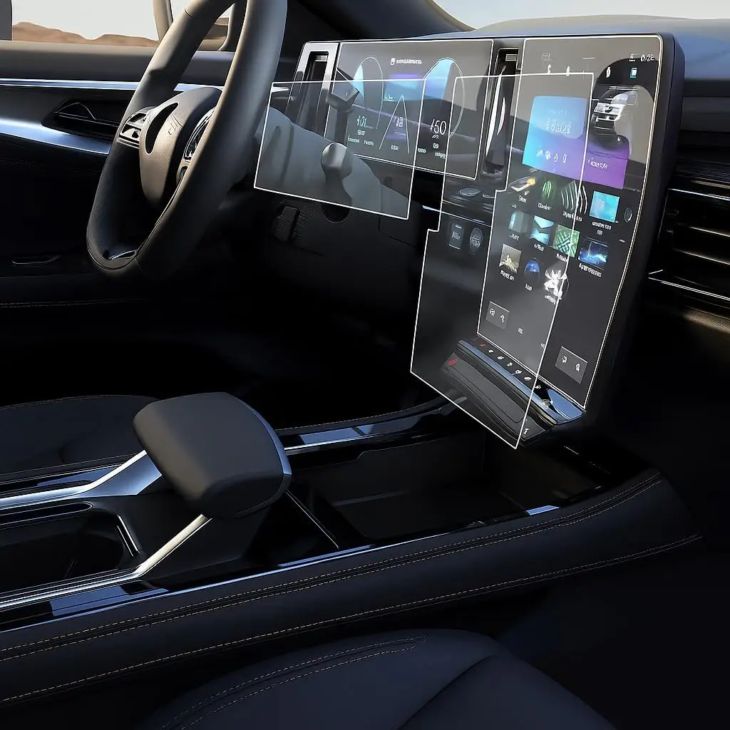 Фото Защитная пленка для экрана Renault Austral Alpine/Espace 6/Rafale/Megane E-Tech/Scenic 2023-2025 2026 №1