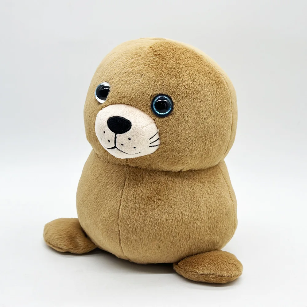 Фото Мягкие игрушки Cuddly Chonkers: плюшевые львы-морские и альпаки-морские собаки из Сан-Франциско, мягкие набивные куклы-подушки, подарки на день рождения №2