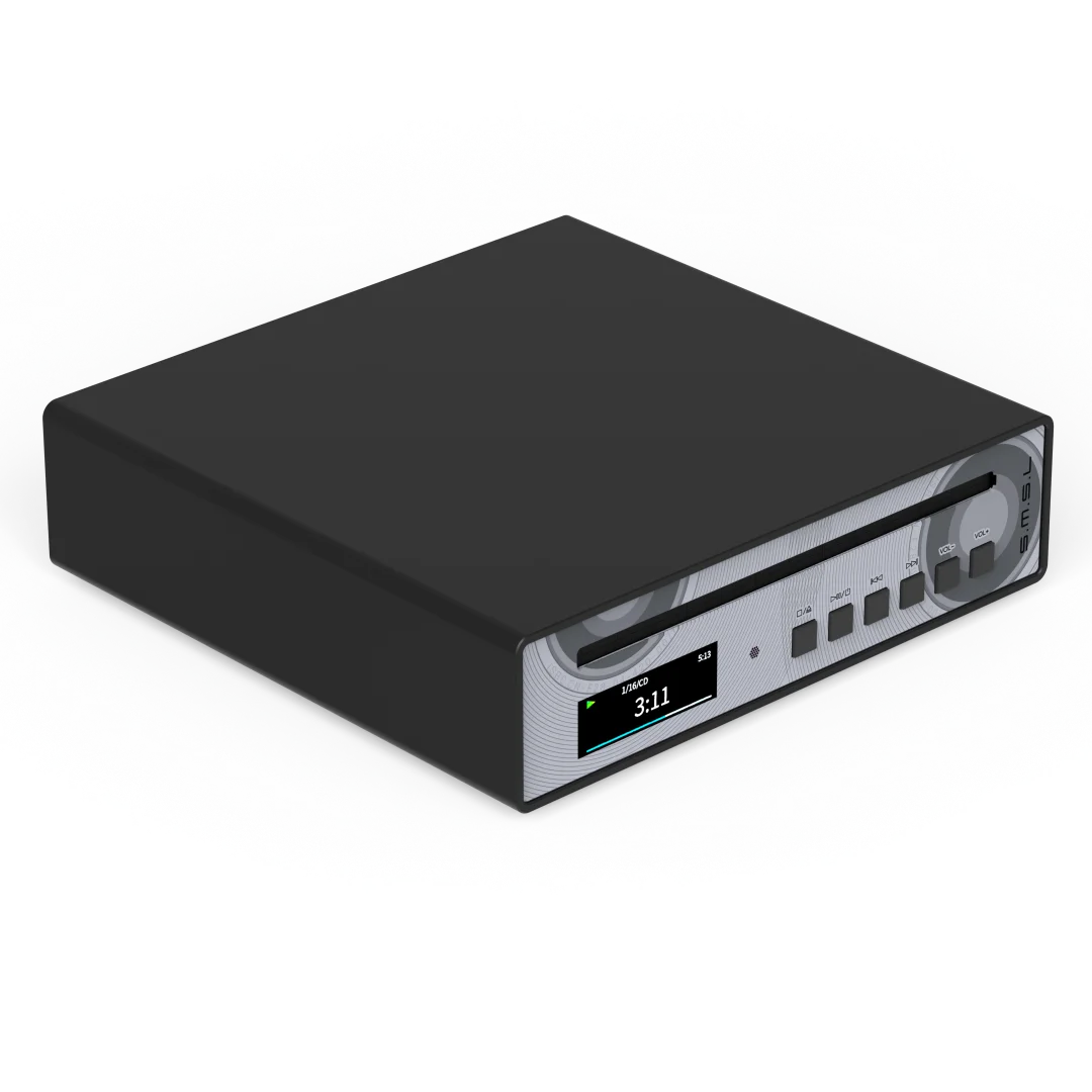Фото Предзаказ: Многофункциональный CD-плеер SMSL PL100 PRO с двумя чипами CS43121, гибко адаптирующийся к различным сценариям использования. №3
