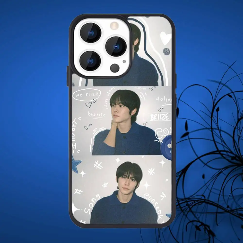 Фото Kpop-R-Riize Wonbin Phone Case For iPhone 16,15,14,13,12,11,Plus,Pro,Max Mini Magsafe Magnetic Wireless Charging №4