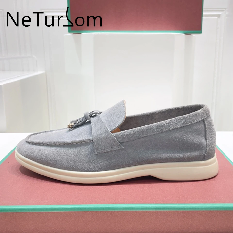 

Шлепанцы женские с мехом, сланцы для прогулок, Детская замша, шерсть, металлический декор, плоская подошва, повседневные тапки, лето 2022