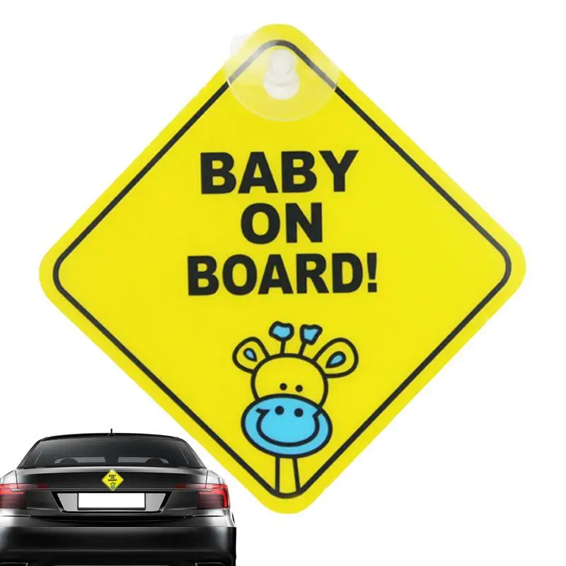

Baby On Board Car Sticker Tuning Cartoon Window PVC Decals Automobiles Decoration Personalizeds Bombs Ornament Accessories