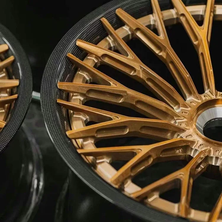 Кованые колеса для пассажирских автомобилей из углеродного волокна