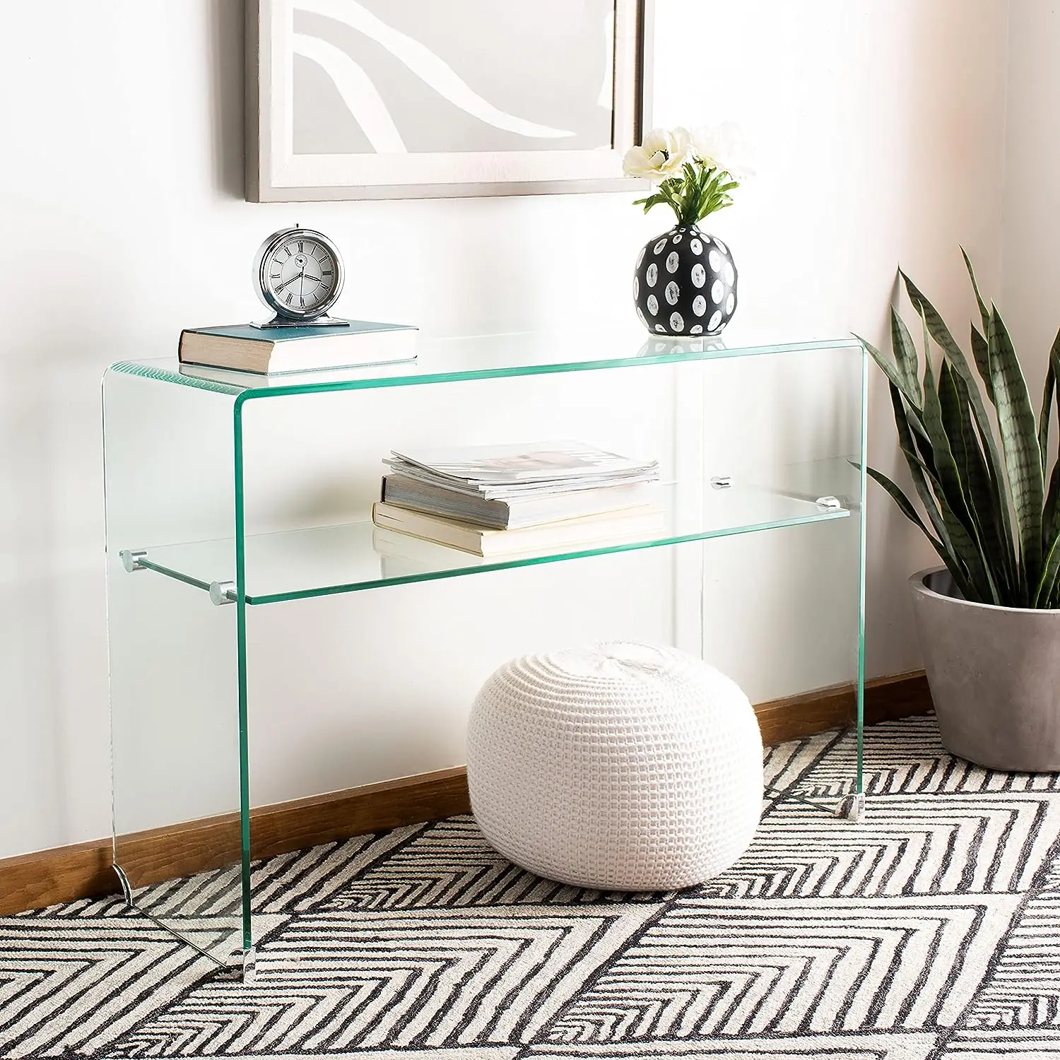 

Collection Hollis Clear Console Table