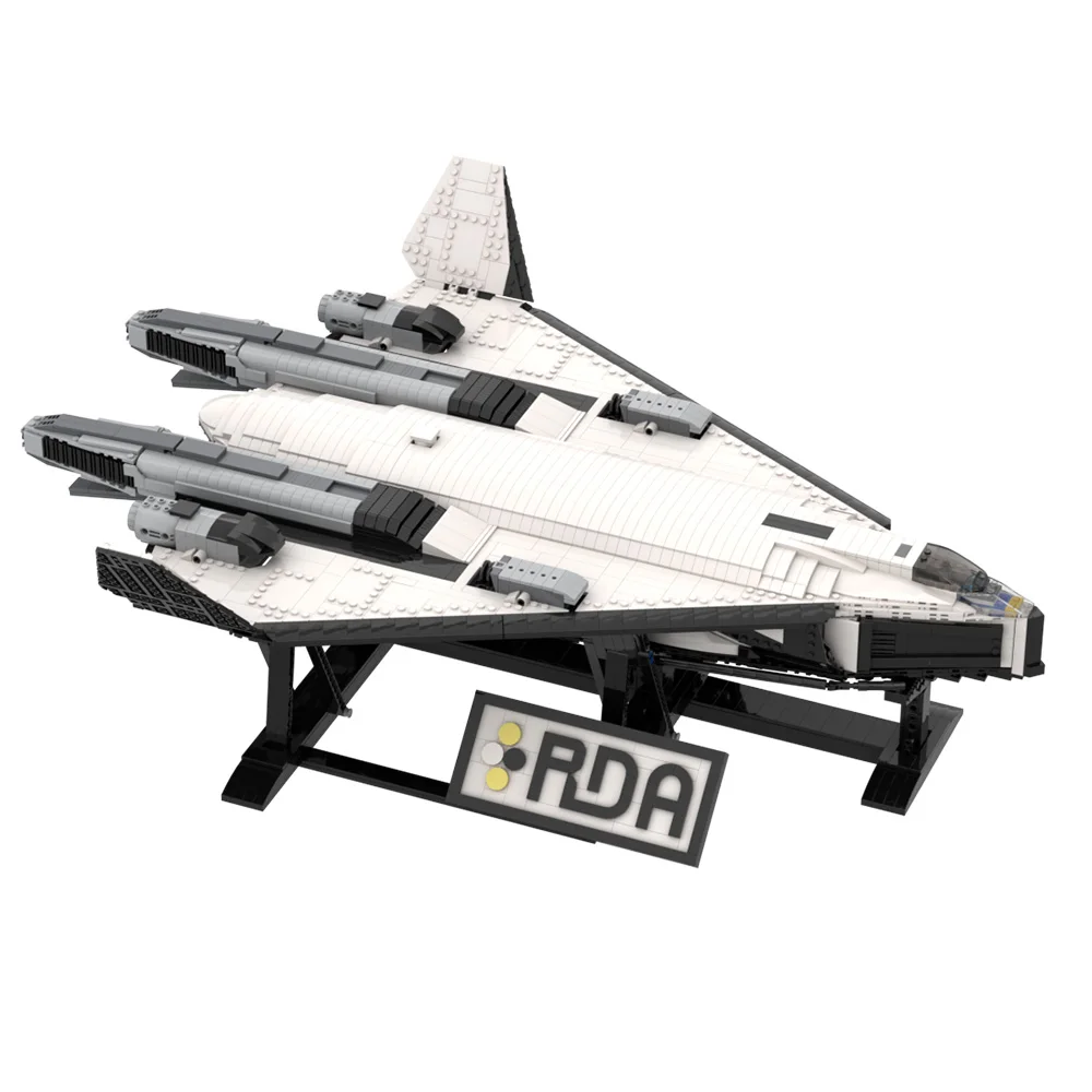 Gobricks MOC Valkyrie SSTO TAV 37B Class Shuttle Bricks Модель X-37B Космический самолет Строительные блоки