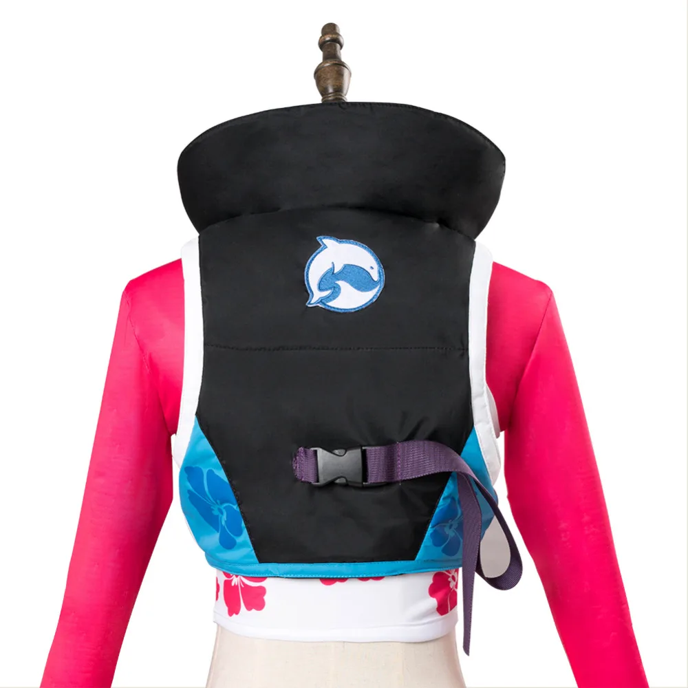 Костюм для косплея из игры OW DVA Hana Song костюм Waveracer Skin костюмы взрослых женщин и