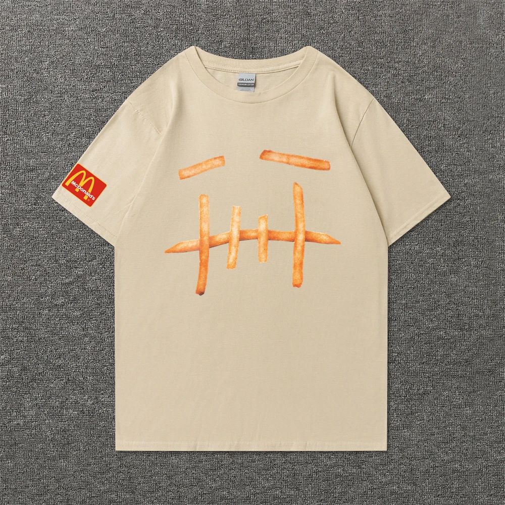 Футболка Мужская/Женская хлопковая с принтом Кактус-Джек |