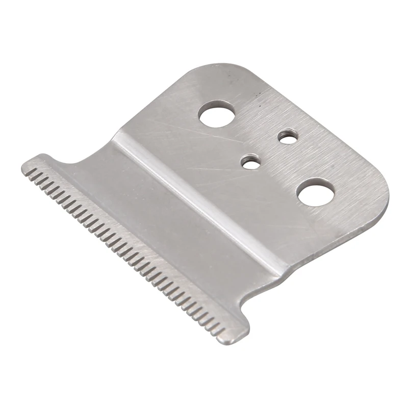 Фото Серебряный Для T Outliner Blade для Andis для T Outliner, для Andis Gtx Запасное лезвие (белое T Blade + Серебряное стальное лезвие) №2