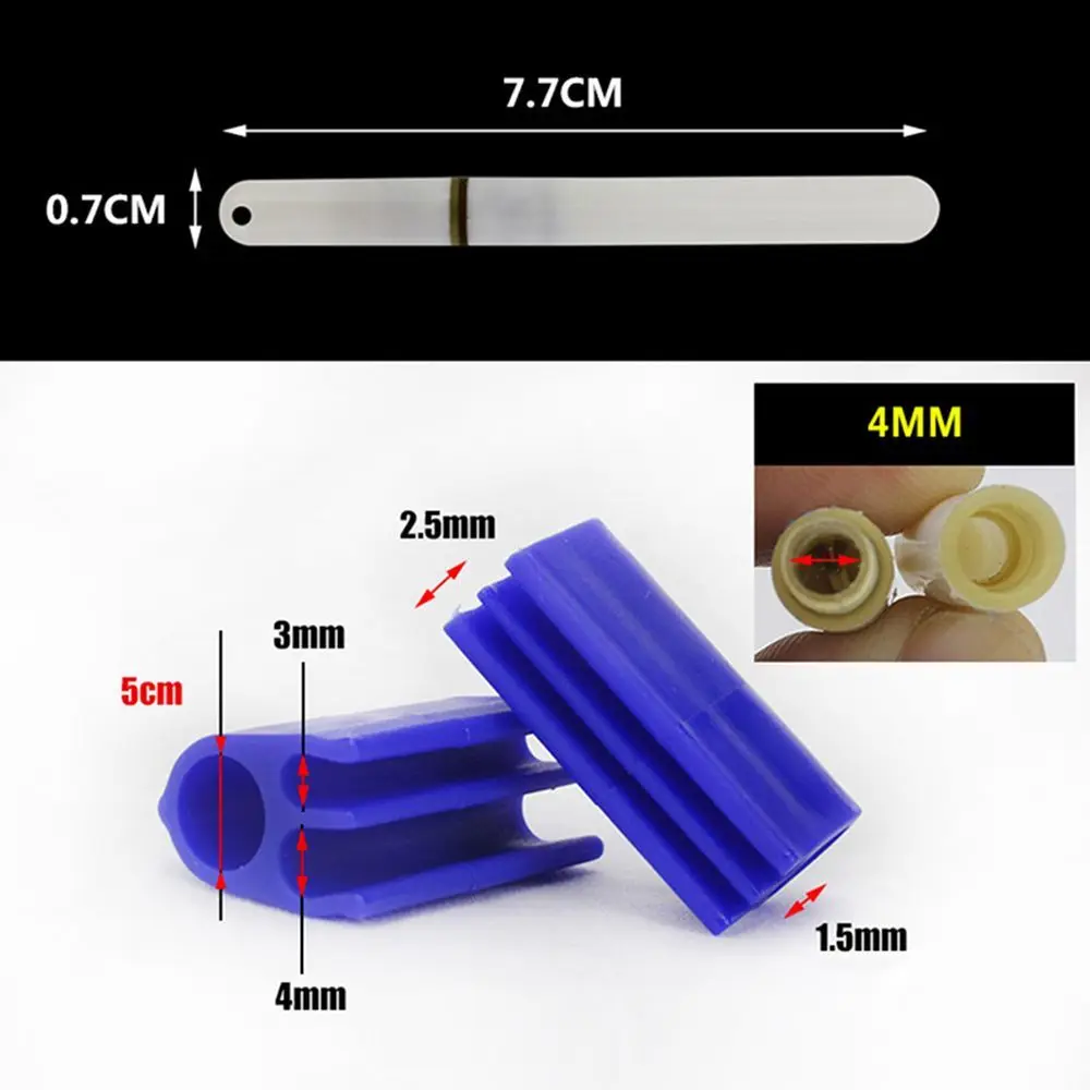 Водонепроницаемая светящаяся лампа для ночной рыбалки электронная