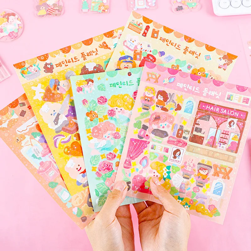 

2 листа/упаковка, наклейки для телефона, журнала, фотографий