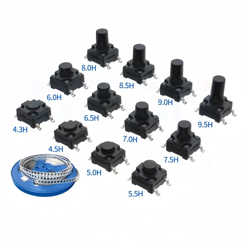 

Водонепроницаемые тактовые переключатели 6x6 мм 20 шт