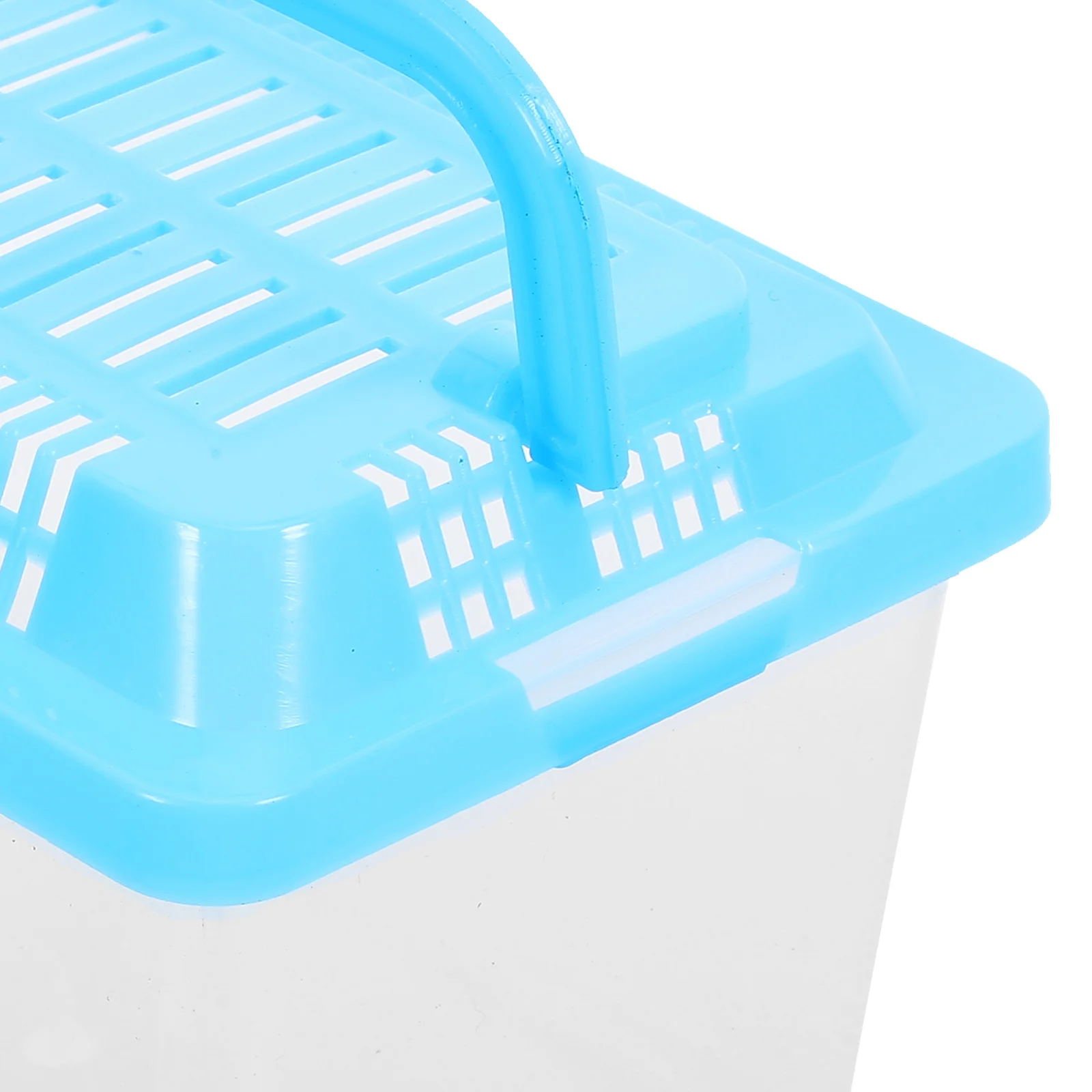 Пластиковый аквариум с черепахой легкий для среды обитания рептилий маленькие