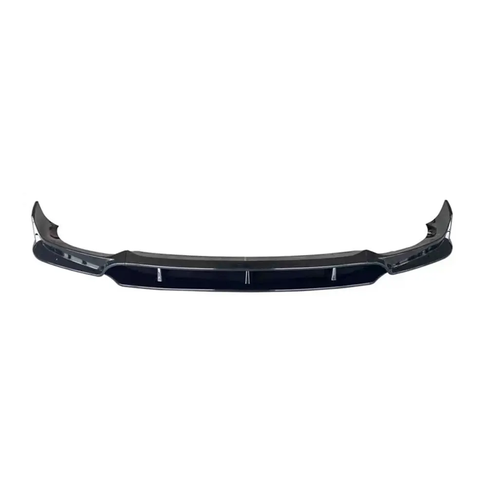 Фото Для BMW X6 G06 2020-2023 передний бампер Iip, разделитель подбородка, диффузор, спойлер, дефлектор, черный карбоновый АБС-пластик, аксессуары для тюнинга P №5