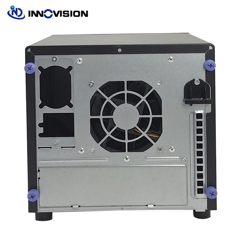 2023 New 4 Bays disk NAS case support mini ITX motherboard for home network storage images - 6