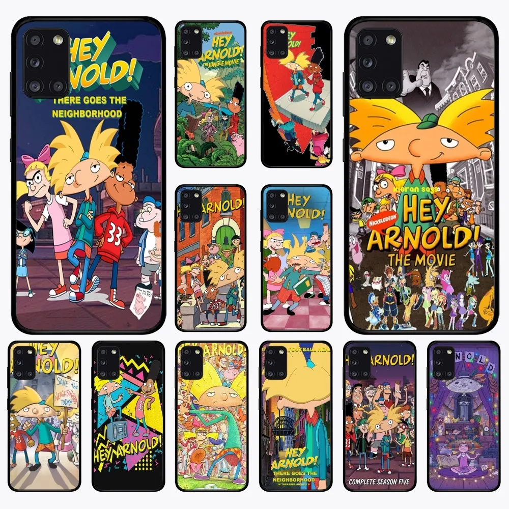 Милый чехол для телефона H-Hey A-Arnold H-Helga Samsung A 10 11 12 13 20 21 22 30 31 32 40 51 52 53 70 71 72 73 91 Shell