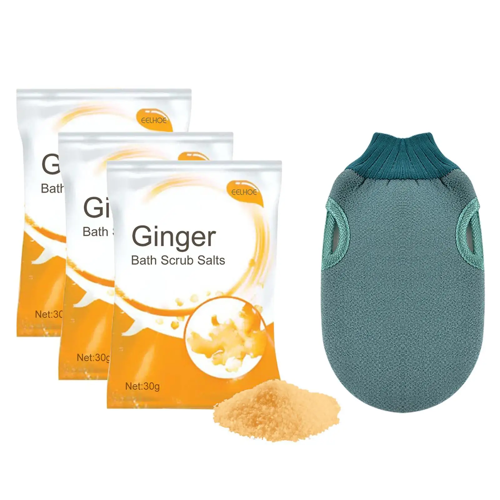 

Lymphatic Detox Ginger Bath Scrub Salts