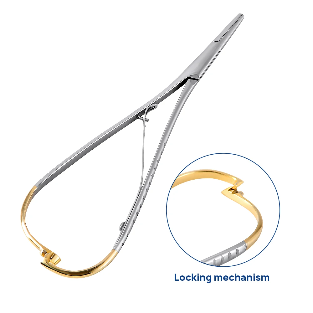 1 шт. держатель для стоматологических игл Azdent пинцет из нержавеющей стали