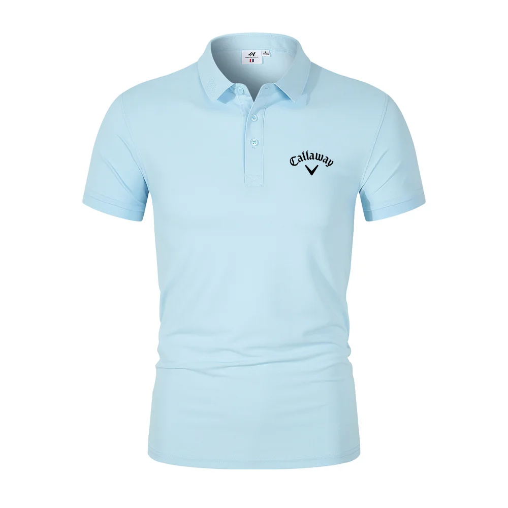 Summer Men's and Women's Breathable Golf Jersey New Fashion Comfortable Quick Drying Clothes Casual Short Sleeve Polo Shirt Tops