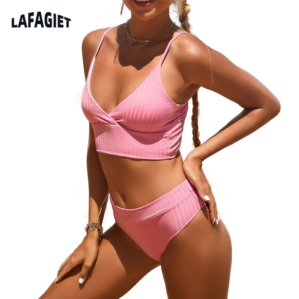 

Summer Sexy Solid Color Bikinis Swimwear Push Up Bikini Women's Swimsuits Beachwear Female Pool Swimming Bathing Suit 2022 New