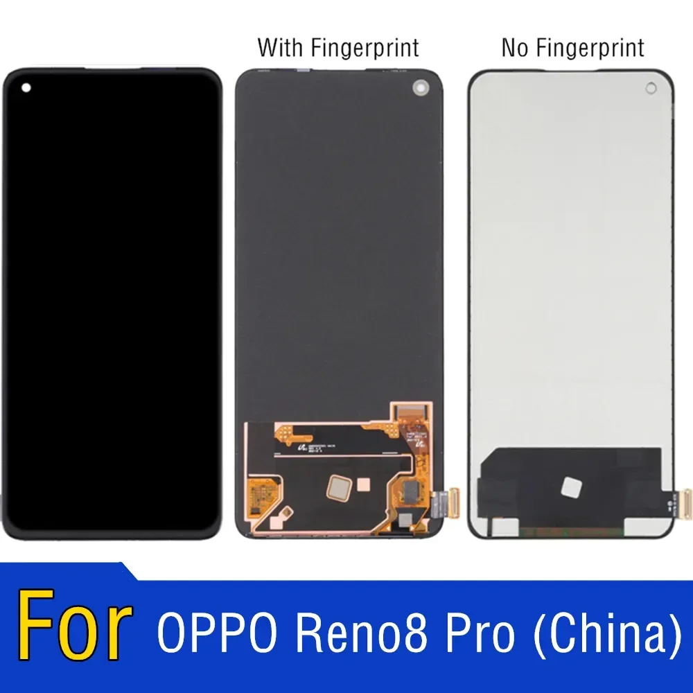 

Для Oppo Reno8 Pro (Китай) PGAM10 LCD дисплей кодирующий преобразователь сенсорного экрана в сборе запасные аксессуары