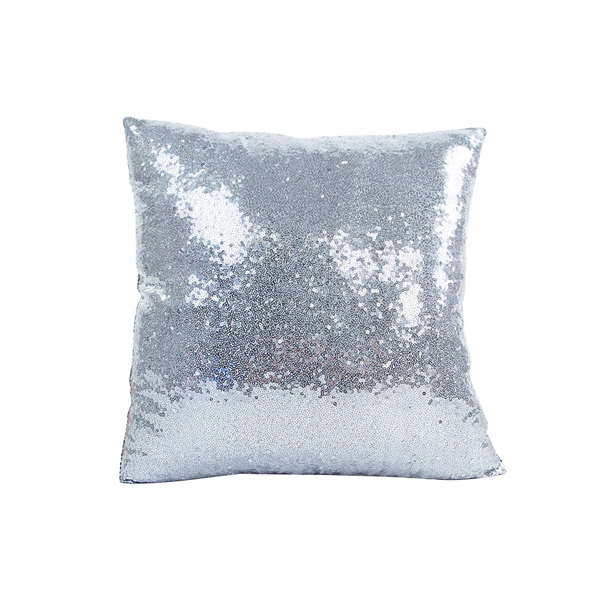 

1pc Pillow Case Pretty Sequins Practical Useful Pillow Protector for Office Car