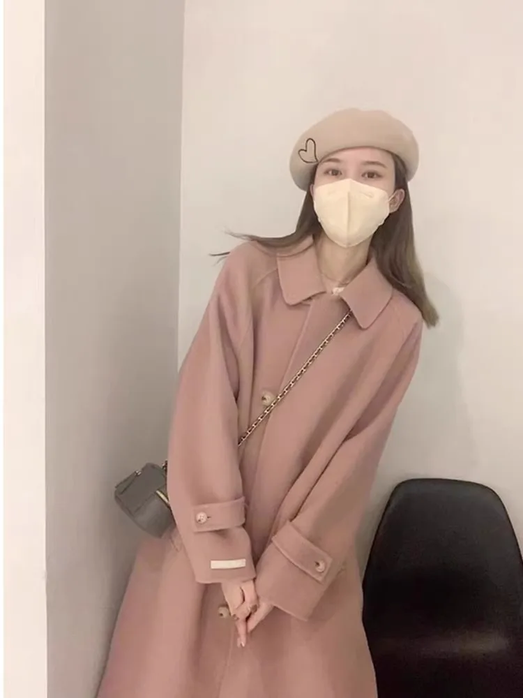 Корейская драма женская одежда для владельцев осень и зима 2024 новая маленькая