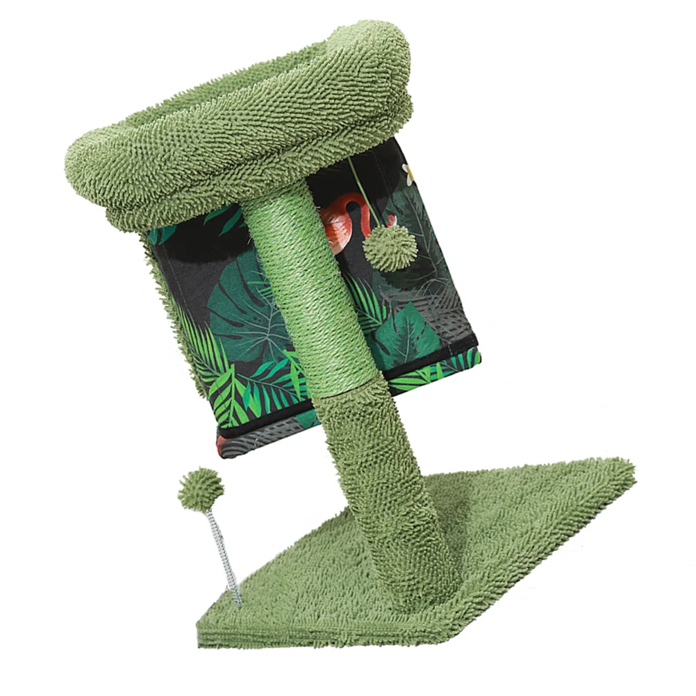 

Cat Toy Pet Frame Playing Scratching Climbing Home Decor Place Rackscratcher Jumping Platform House Supplies Scratch Board Post
