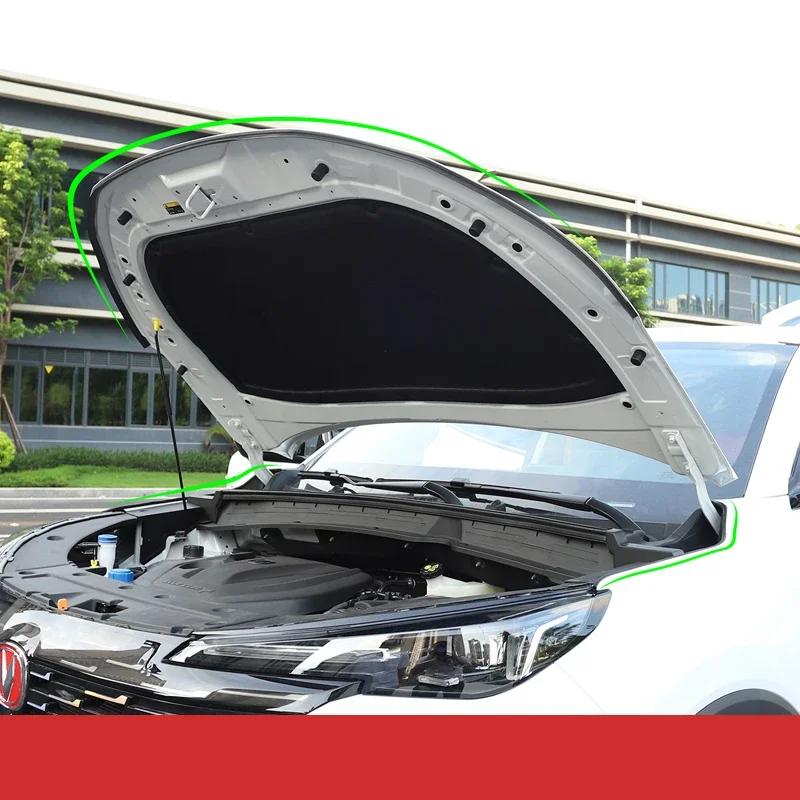 

Для Changan UNI-S CS55PLUS рестайлинг 2024, автомобильная уплотнительная лента, звукоизоляция двигателя, пылезащитная резиновая лента, аксессуары