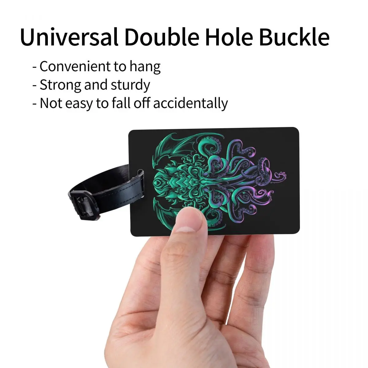 Custom Cool H.P. Lovecraft Cthulhu бирка для багажа защита конфиденциальности постоянный Бог