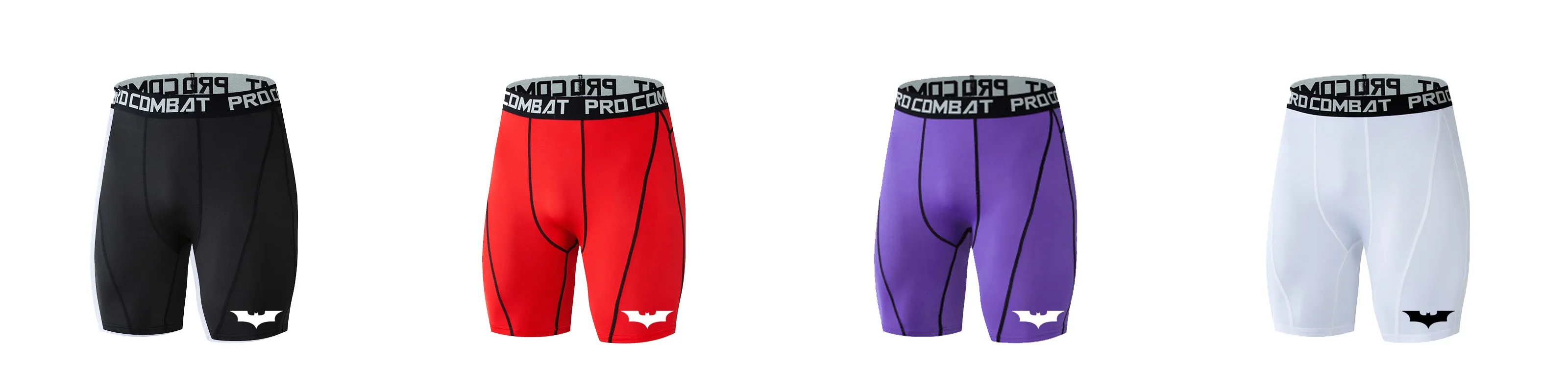 

New Male Fitness Quick-Drying Tight Shorts Elastic Compression Leggings Training Pants Men Running Shorts Comfort Rashguard