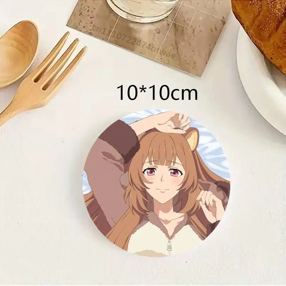 Подставка для кружки S-Shield Hero TRotSH Raphtalia из дерева, термостойкая, для чая и кофе, декоративная подставка под посуду (art.: 3920dc358e2a8) - 3920dc358e2a8