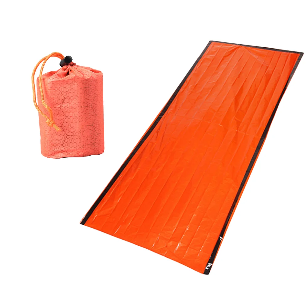 

1pc Sleeping Bag Emergency Portable Sleeping Bag Blanket for Hiking Camping Outdoor Activities