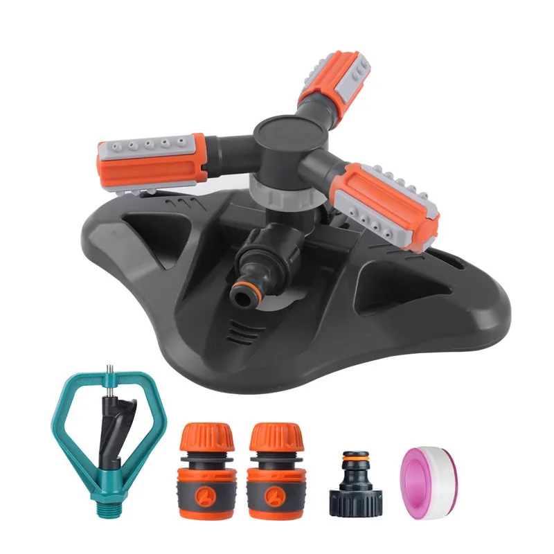 

Широкий разбрызгиватель сельскохозяйственный разбрызгиватель для полива пропеллер дизайн долговечный фоторазбрызгиватель вращение на 360...