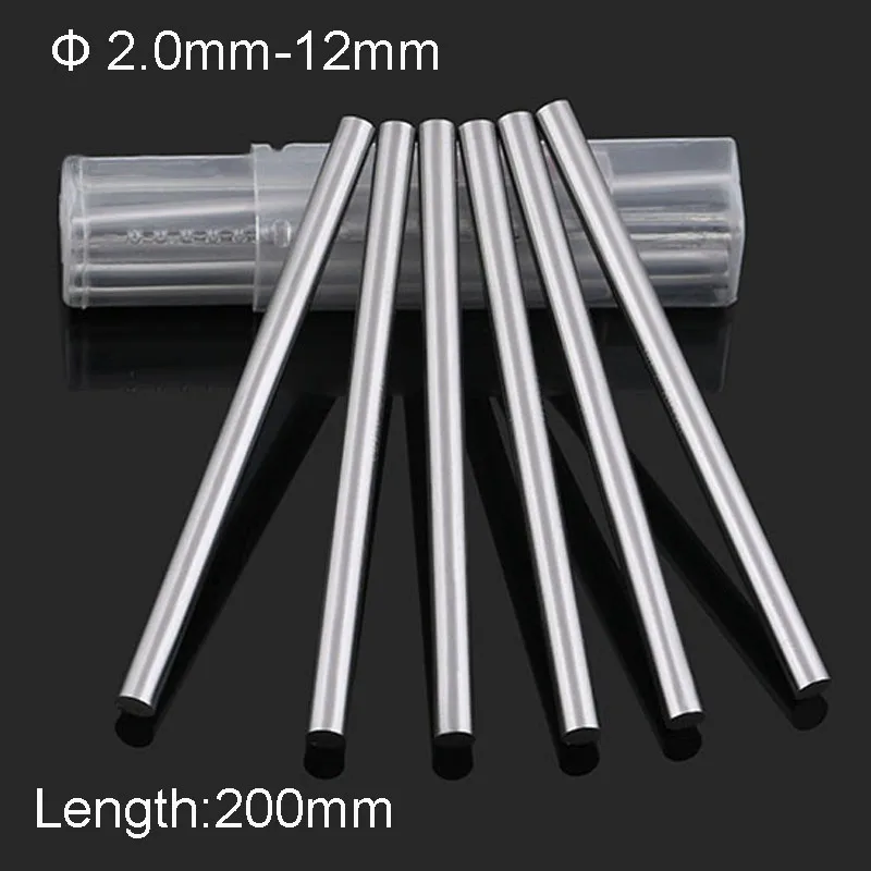 

1Pcs HSS Solid Round Rod Lathe Bar Precision CNC Cutting Turning Lathe Tool For DIY Craft Tool Diameter 2.0-12mm Length 200mm