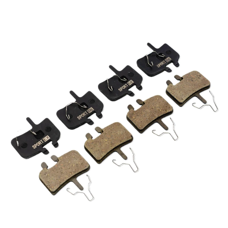 

4 Pairs Bicycle Disc Brake Pads For Hayes HFX-,HFX-9,MX1 Caliper,Sport EX Class,Resin