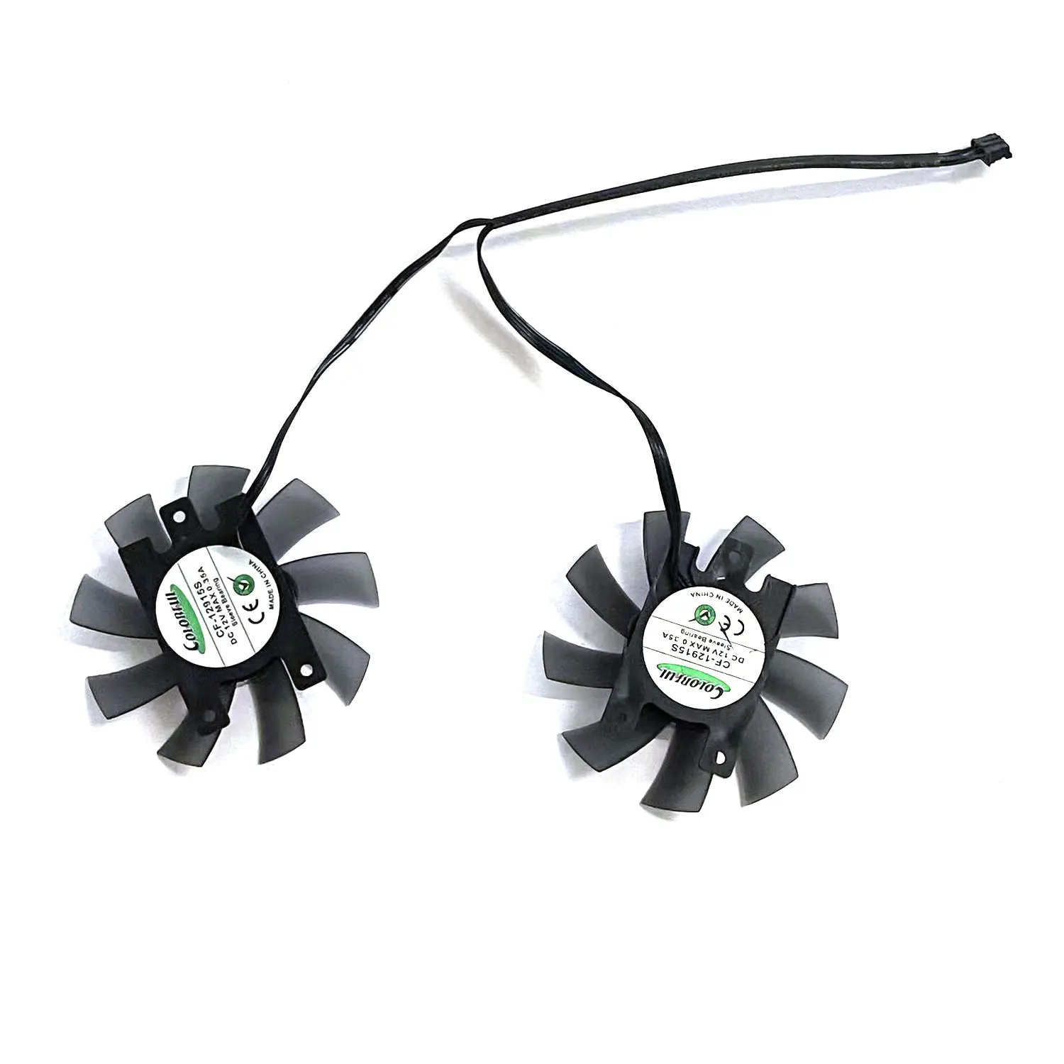 Совершенно новый вентилятор 75 мм 4PIN GTX1660 RTX 2060 GPU для Охлаждения видеокарты Inno3D