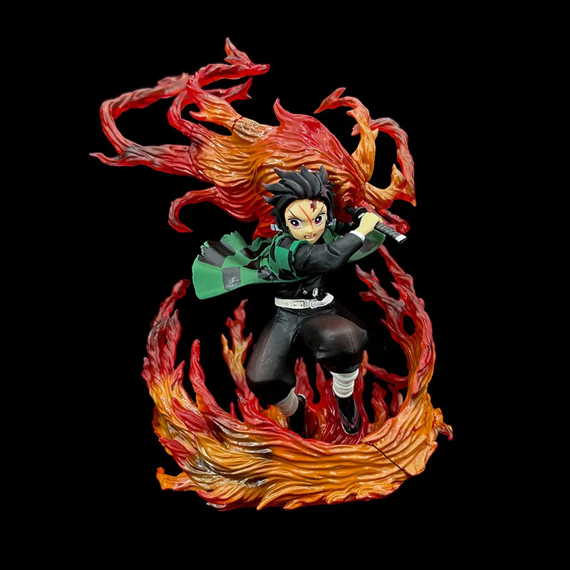 

Hot Demon Slayer Kamado Tanjirou Kimetsu no Yaiba GK Statue Anime Figure Action Figure Model Collectible Children's Toys Gifts