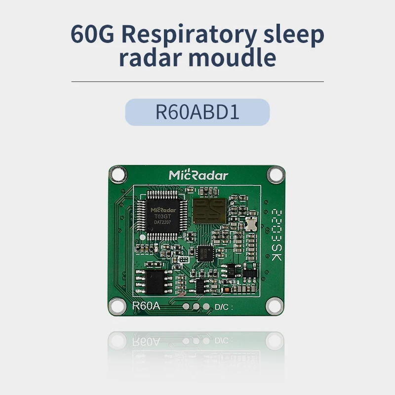 

Respiratory Sleep Module New 60GHz mmWave Radar Sensor MICRADAR R60ABD1