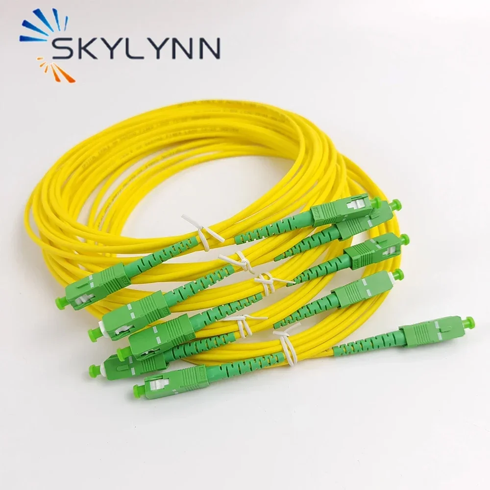 Одномодовый кабель SC APC и UPC длиной 1/2 м G652D SX 3 0 мм оптоволоконный патч-корд