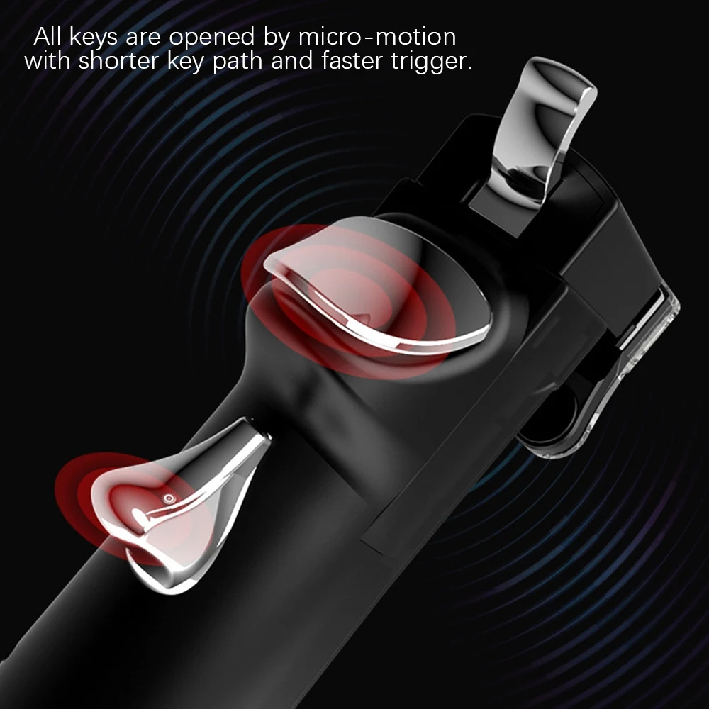 Игровой контроллер для Pubg настраиваемая частота щелчка триггерных игр Ios и Android