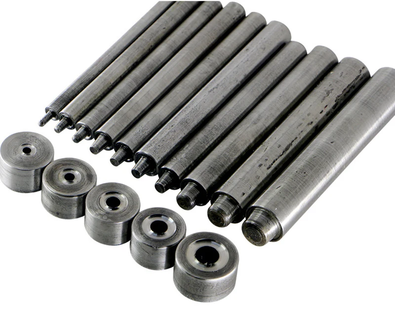 Набор из 50 бронзовых люверсов и латунных набор инструментов для кожаной одежды