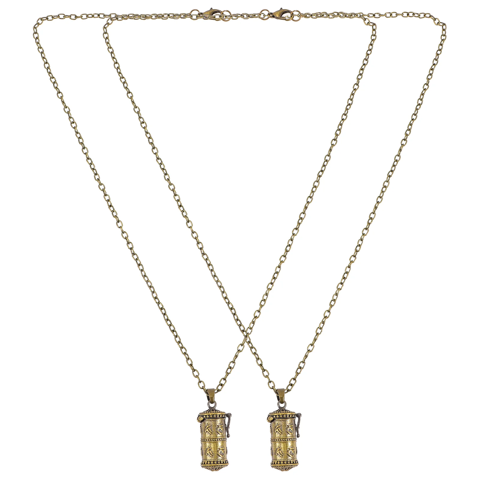 

2Pcs Ash Cremation Necklace Dog Cat Cremation Necklace Urn Necklace For Ashes Dog Memorial Necklace for Men Cat Women