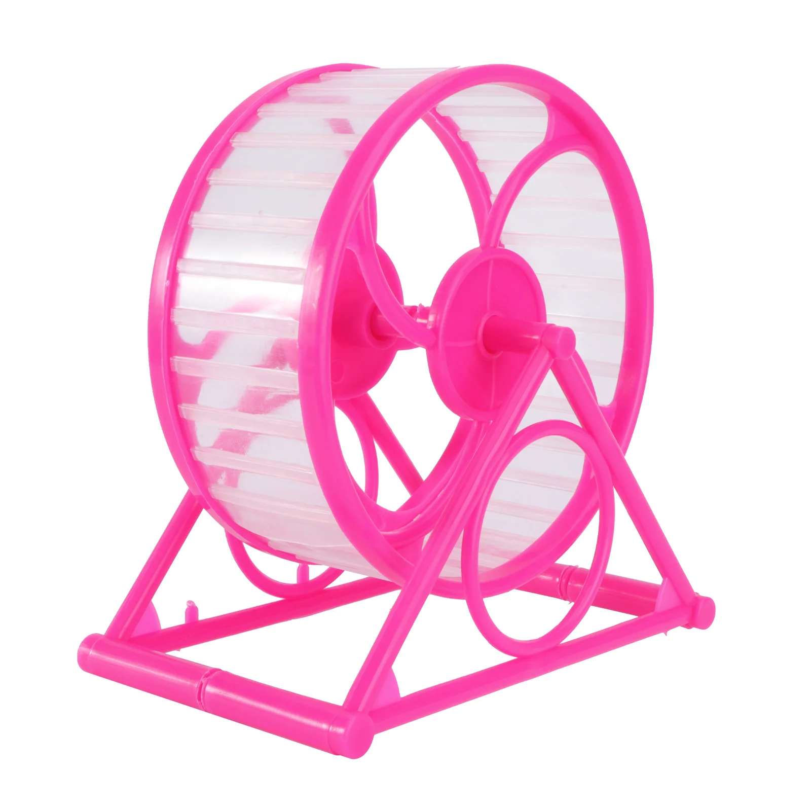 

Hamster Running Wheel Toy Pet Toys Small Animal Silent Cage Jogging Plastic Sports Treadmill