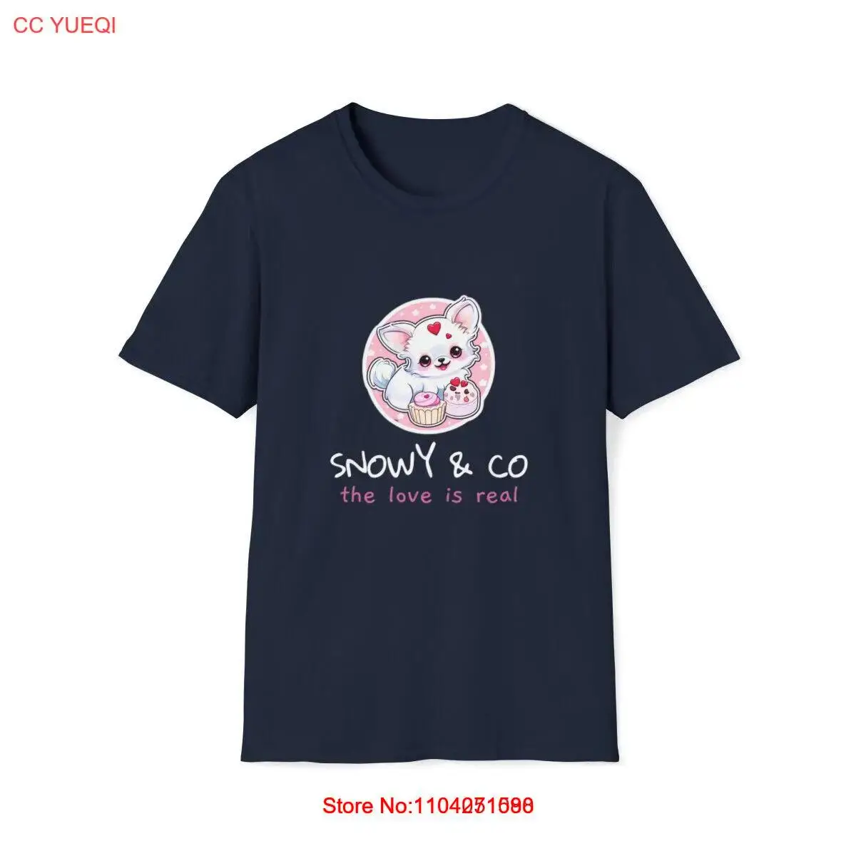 Мягкая футболка унисекс Snowy &amp Co