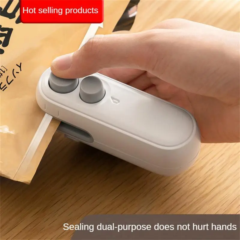 

Moisture-proof Sealing Machine Small Household Reusable Snack Sealer Button Switch Snack Holder Kitchen Accessories Portable