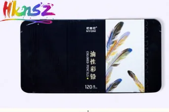 

NYONI 120 Colors Professional Water-soluble pencils Set Oil Colored Pencils Painting Colour Colours Pencil