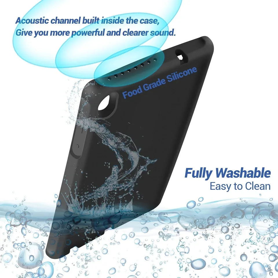 Фото Чехол MingShore для Lenovo Tab M8 HD Smart FHD TB-8505F 8706 XN, мягкий силиконовый прочный чехол-бампер №3